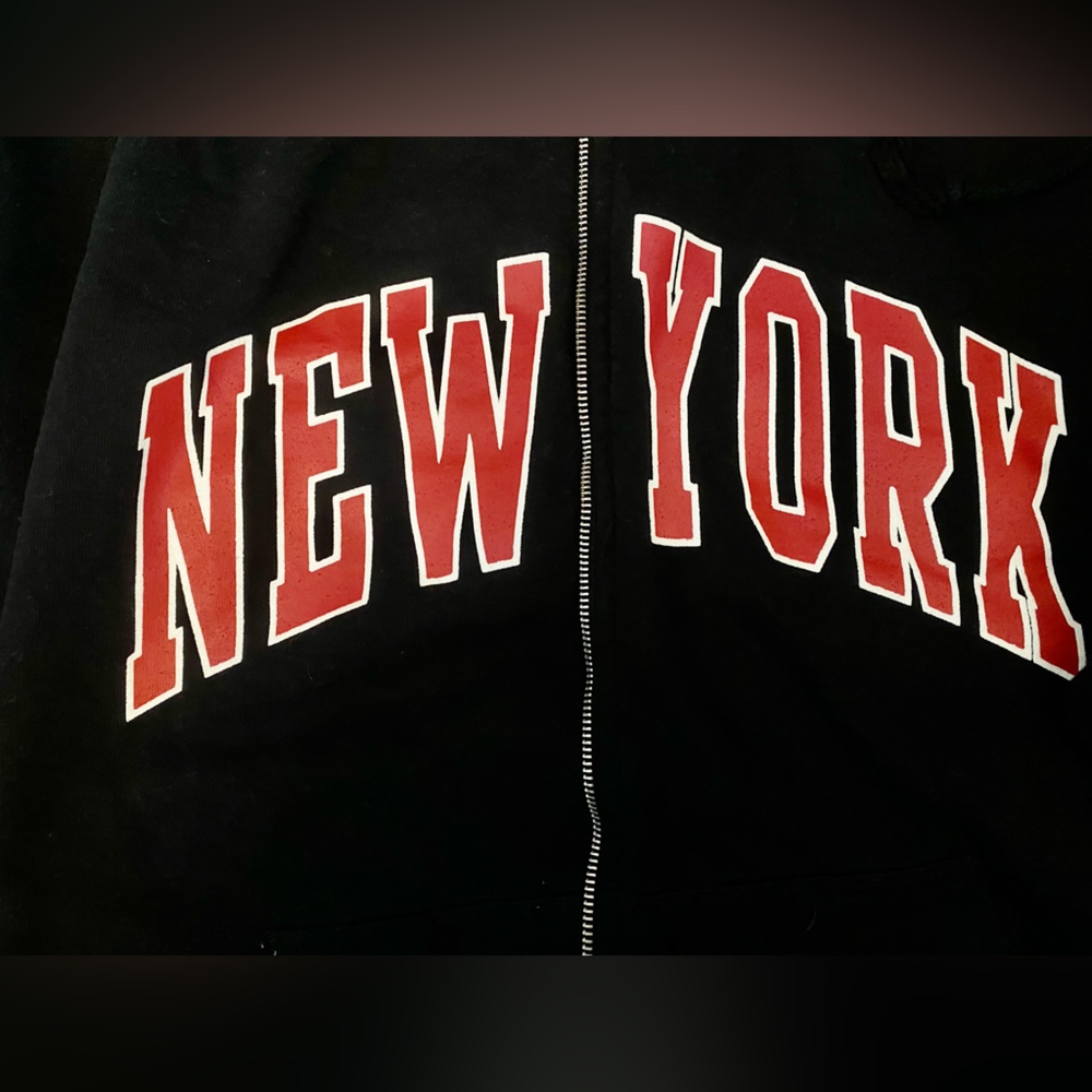 Brandy Melville/John Galt New York zip up hoodie
